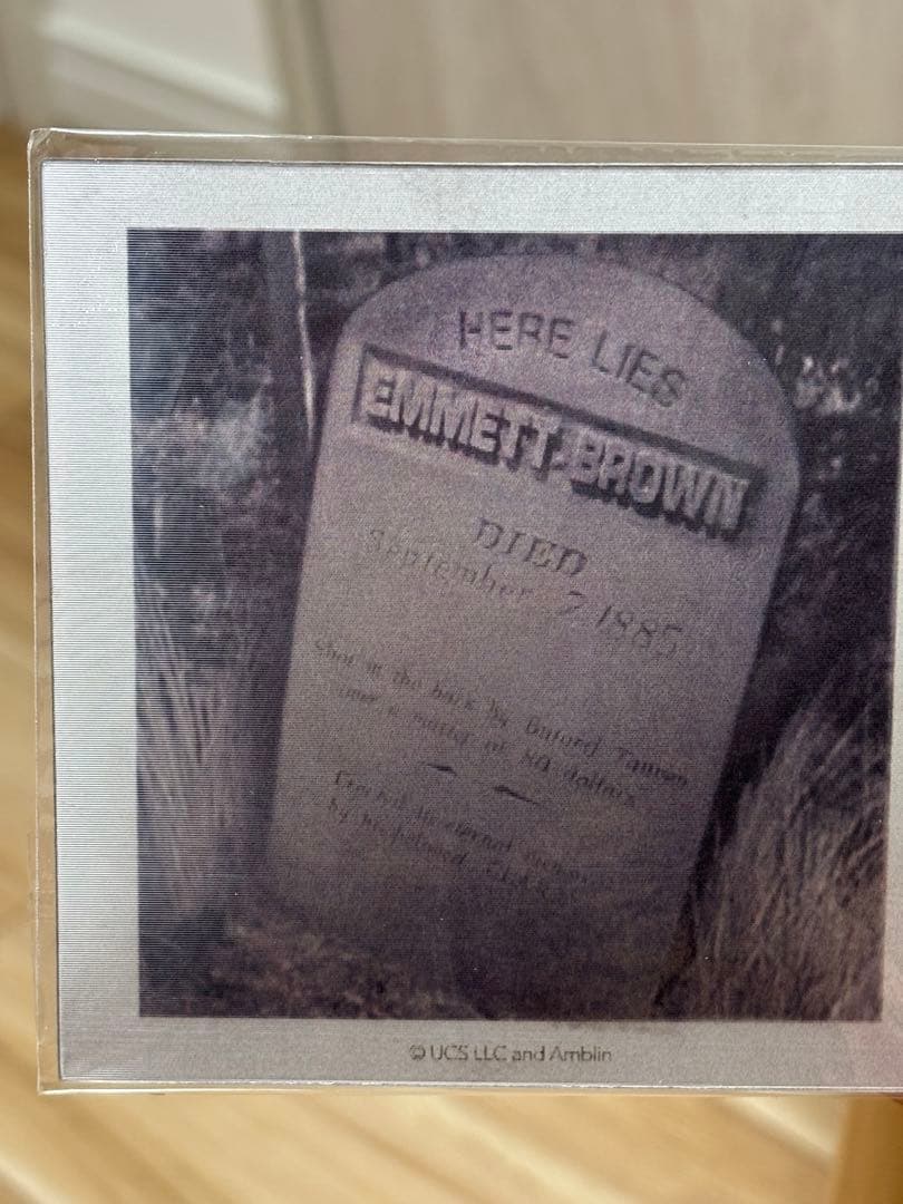 レア品！　バック・トゥ・ザ・フューチャー レプリカアイテム