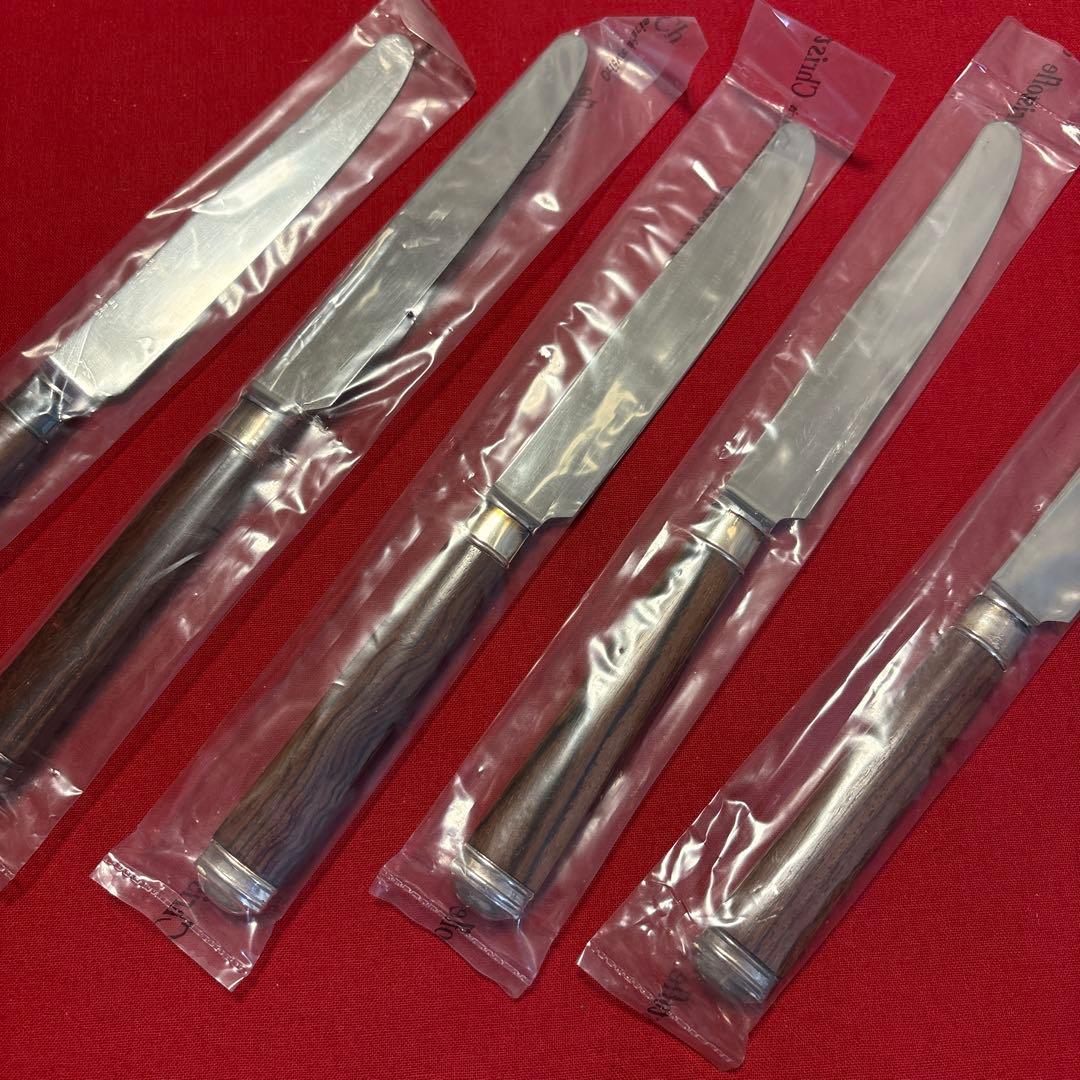 クリストフル　ナイフ　５本セット　未使用品