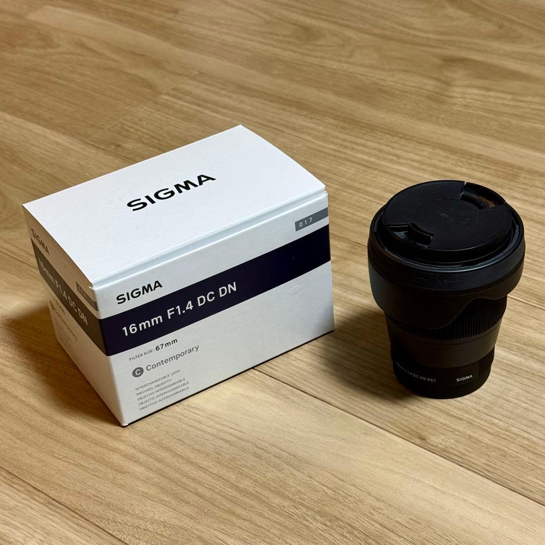 SIGMA 16mm F1.4 DC DN Sony Eマウント