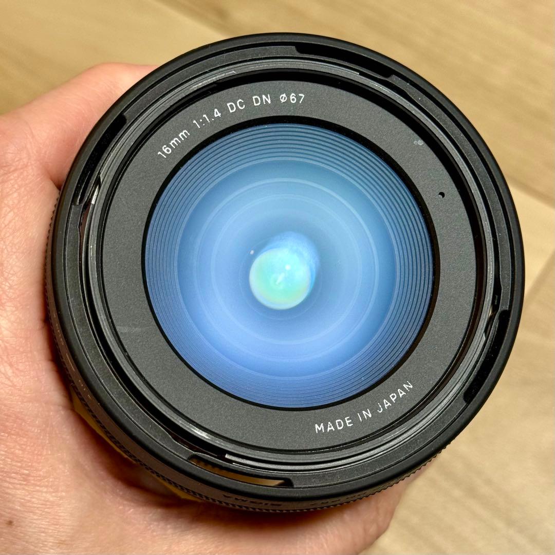 SIGMA 16mm F1.4 DC DN Sony Eマウント