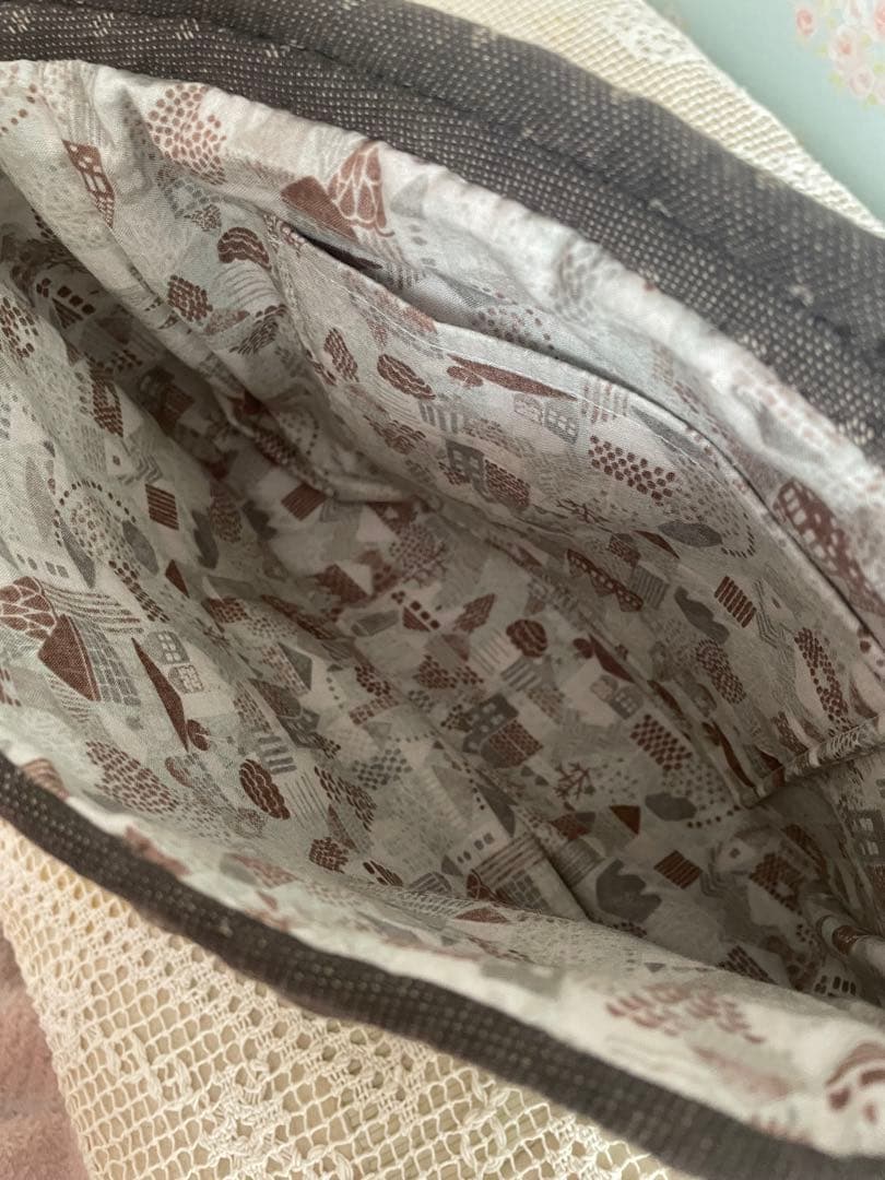 ハンドメイドパッチワークショルダーバッグ