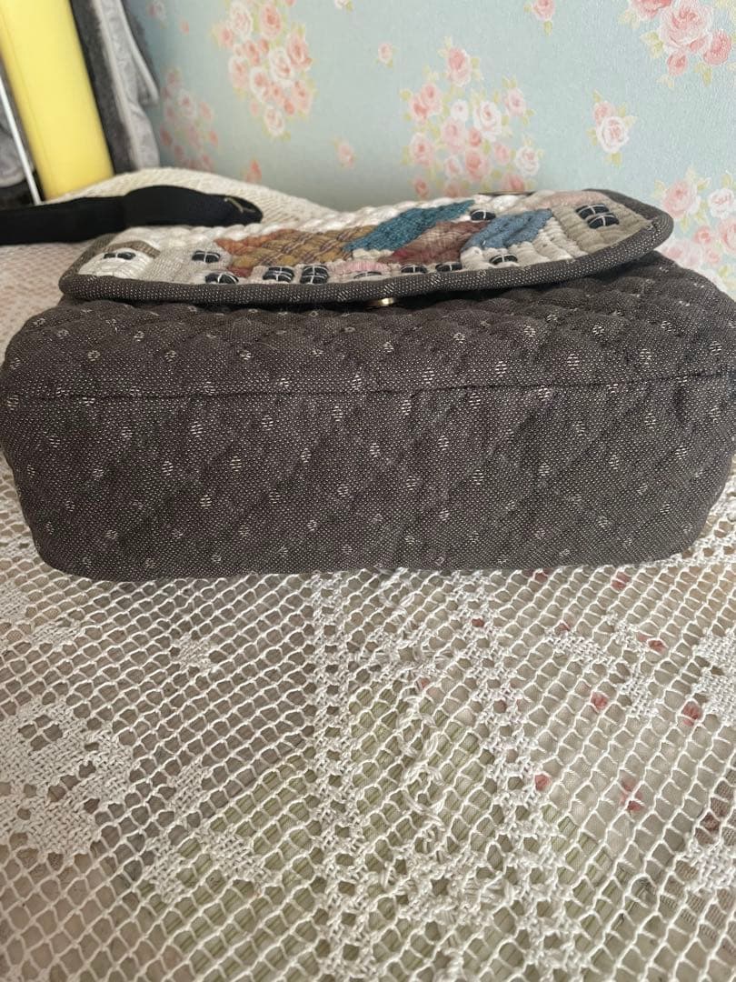 ハンドメイドパッチワークショルダーバッグ