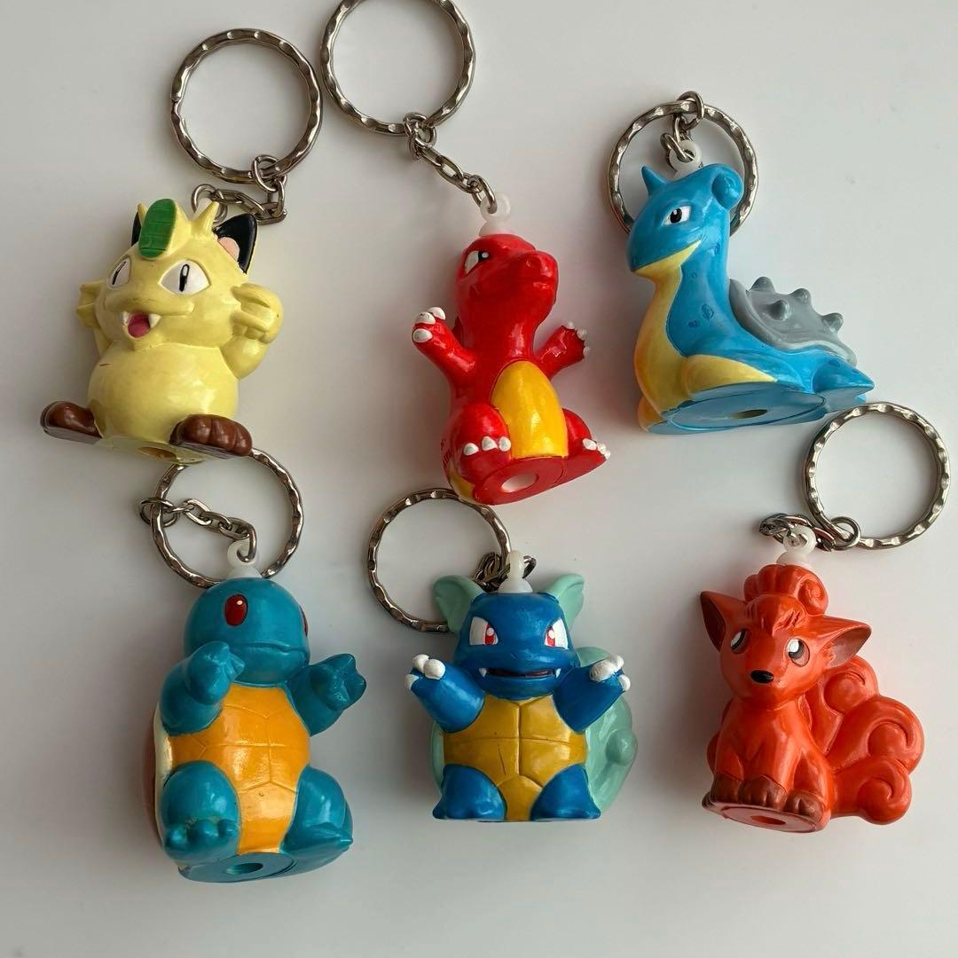 ポケモン ポケットモンスター フィギュア キーホルダー レトロ