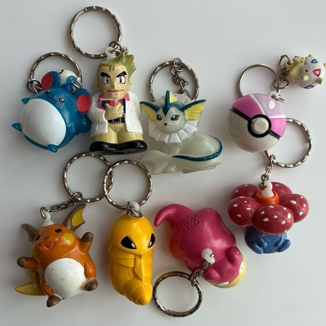 ポケモン ポケットモンスター フィギュア キーホルダー レトロ