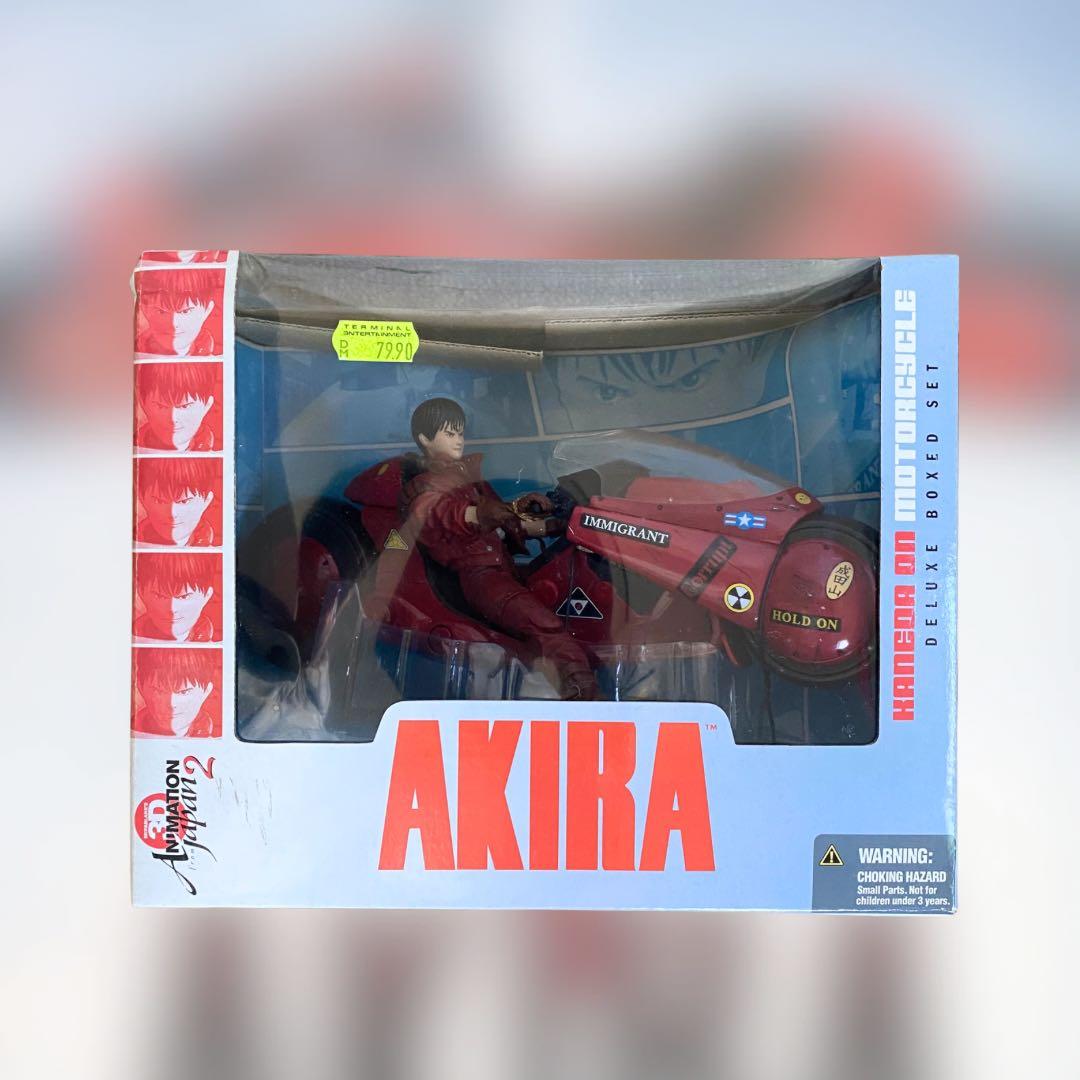 【未使用未開封】マクファーレントイズ AKIRA 金田＆ バイク（マルク値札付）