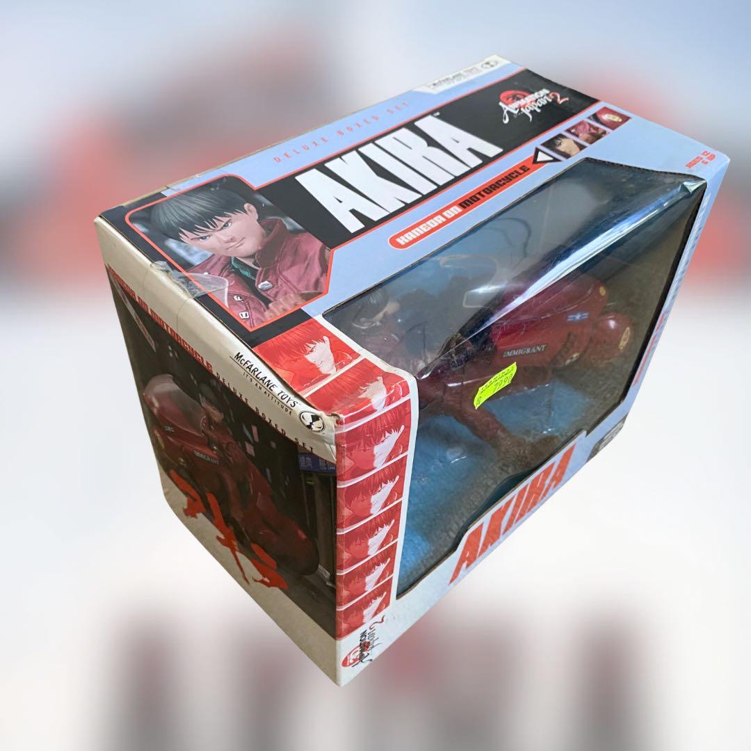 【未使用未開封】マクファーレントイズ AKIRA 金田＆ バイク（マルク値札付）