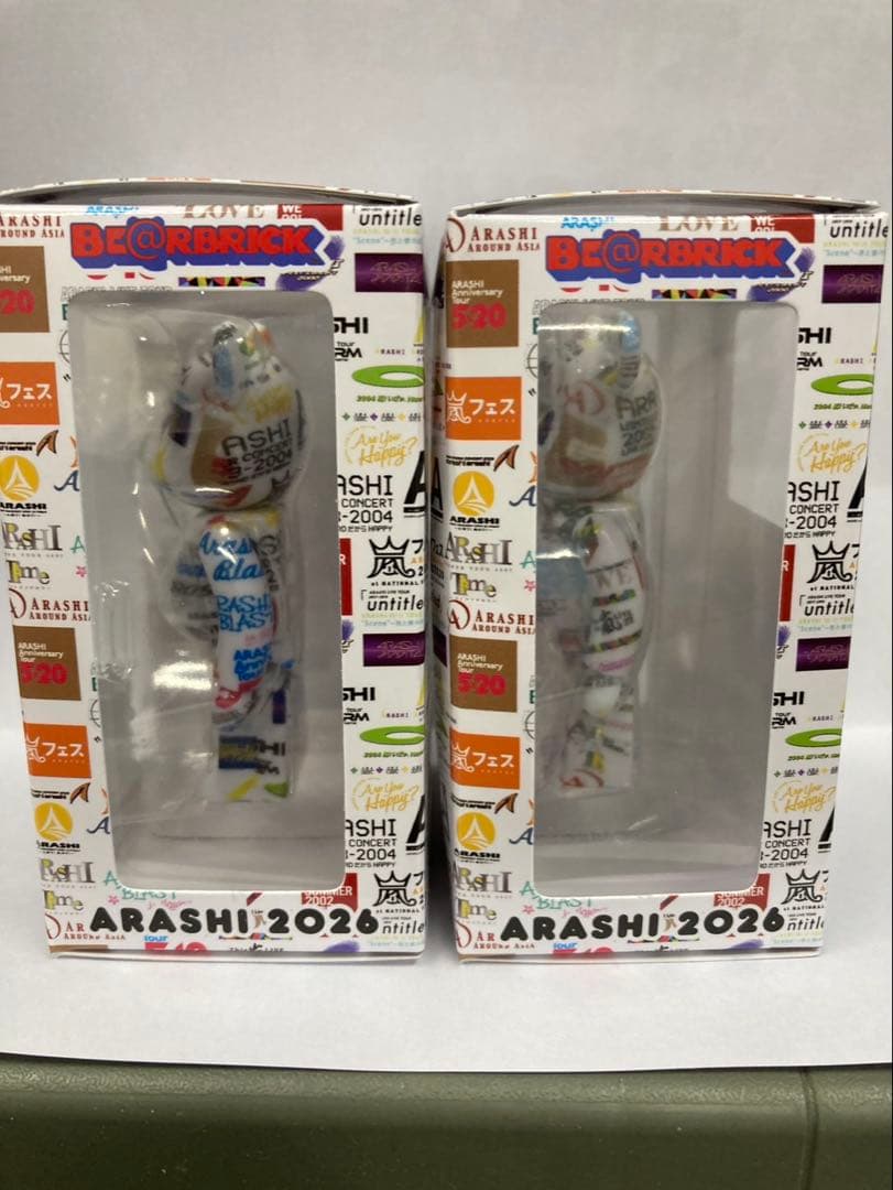 嵐 ARASHI ライブロゴ ベアブリック 嵐×BE@RBRICK
