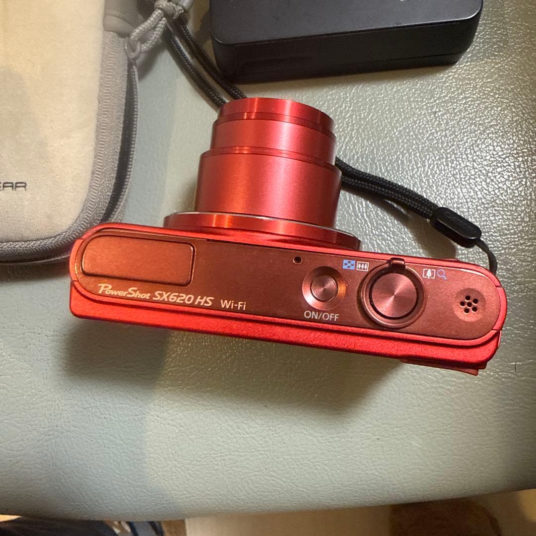 【Canon】PowerShot SX620HS レッド　Wi-Fi【キヤノン】