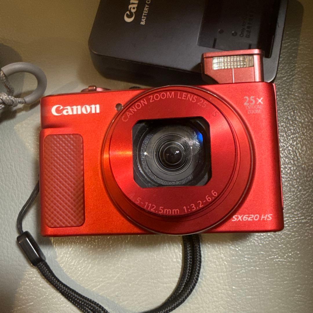 【Canon】PowerShot SX620HS レッド　Wi-Fi【キヤノン】