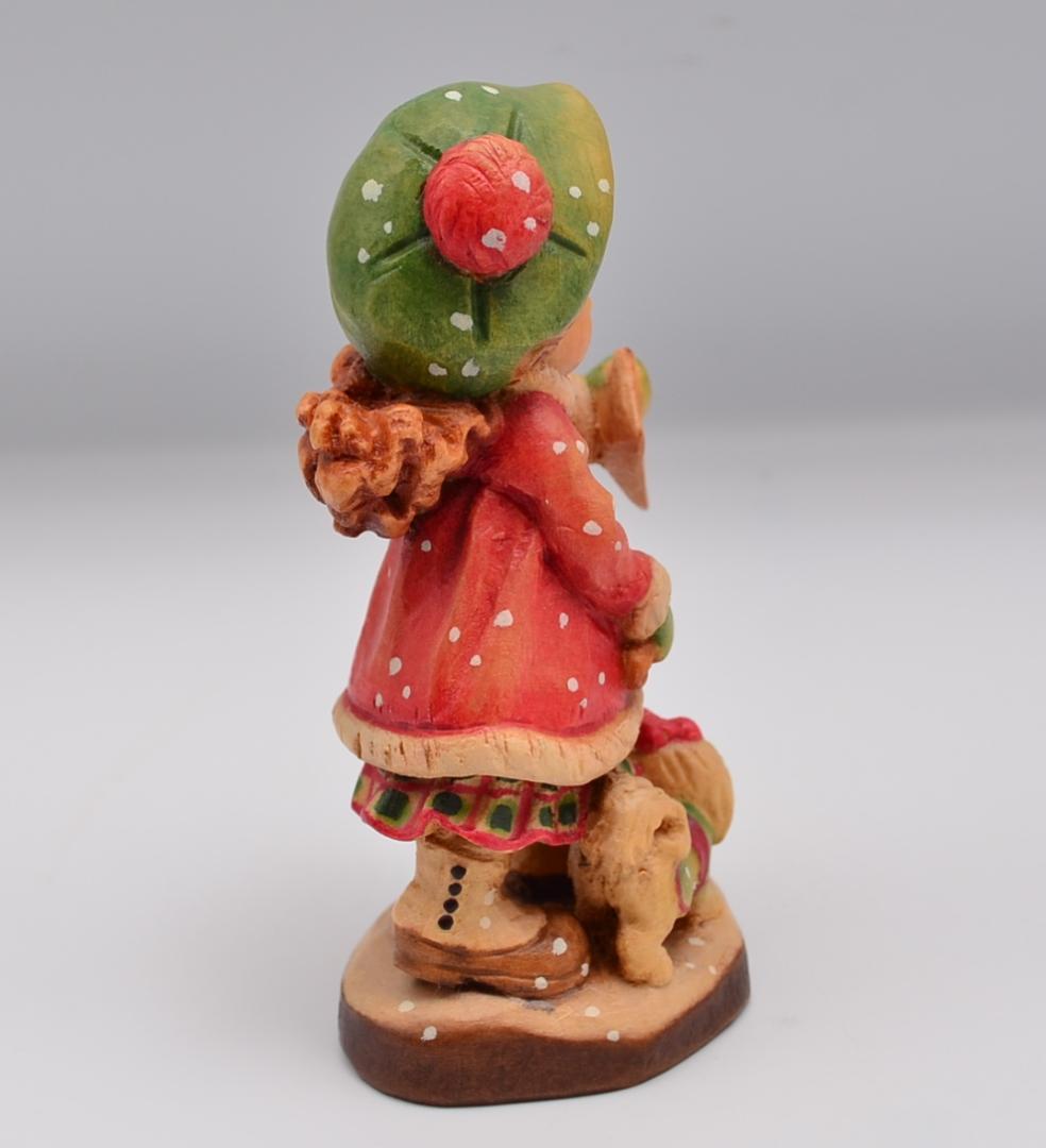 速達　アンリ　ANRI　サラケイ　木彫り人形　イタリア　高さ11ｃｍ　限定品