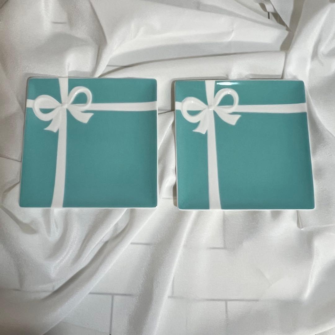 くろすけ　ティファニー　Tiffany&Co. プレート　皿　2枚