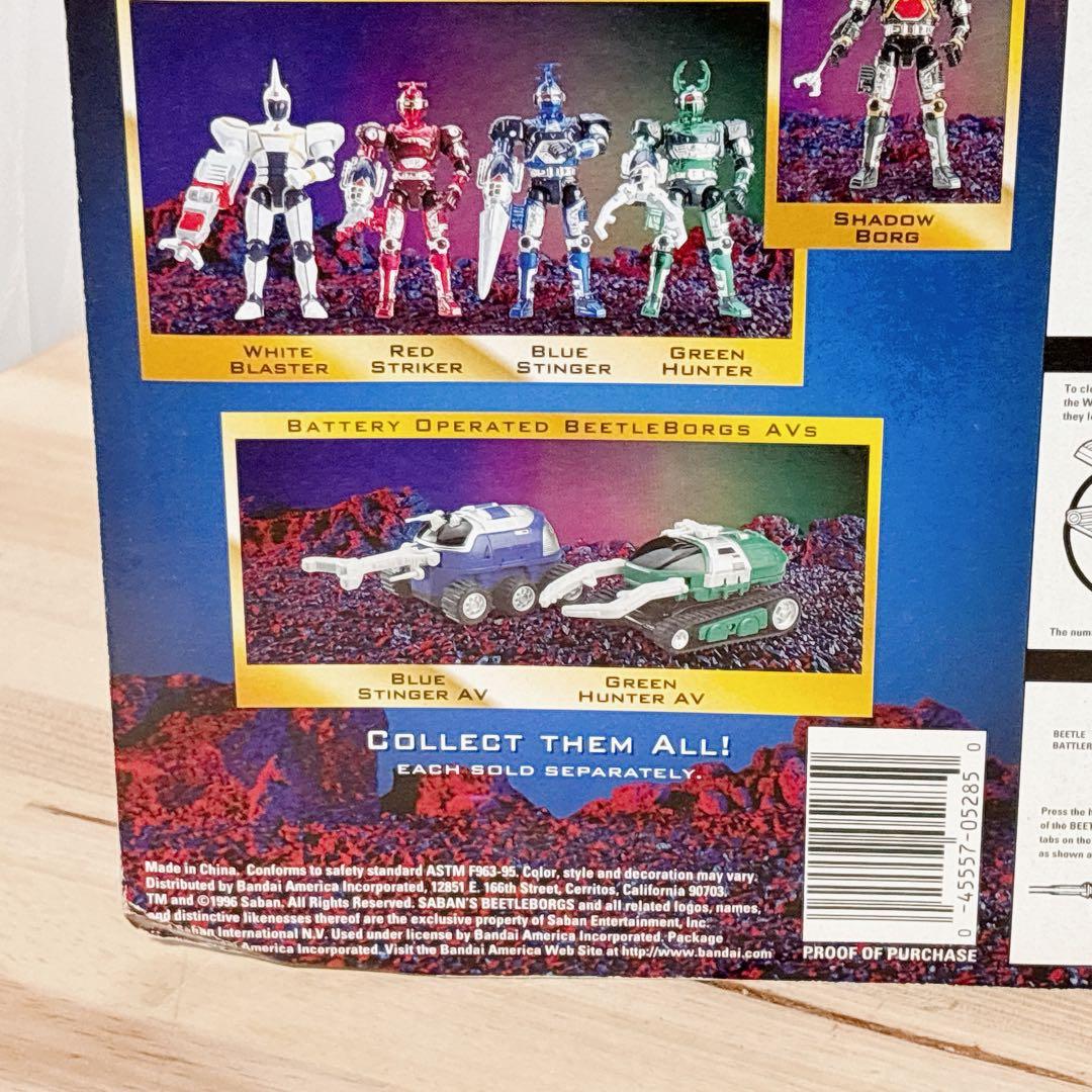 ビートルボーグ メガブルービートル 未開封 海外版 BANDAI