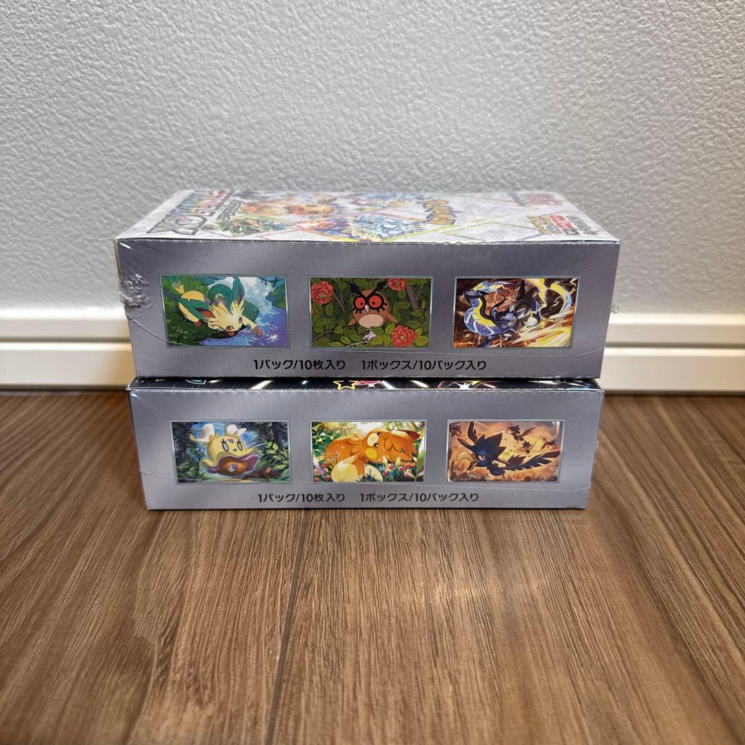 テラスタルフェス、シャイニートレジャーex 1box ボックス　シュリンク付き