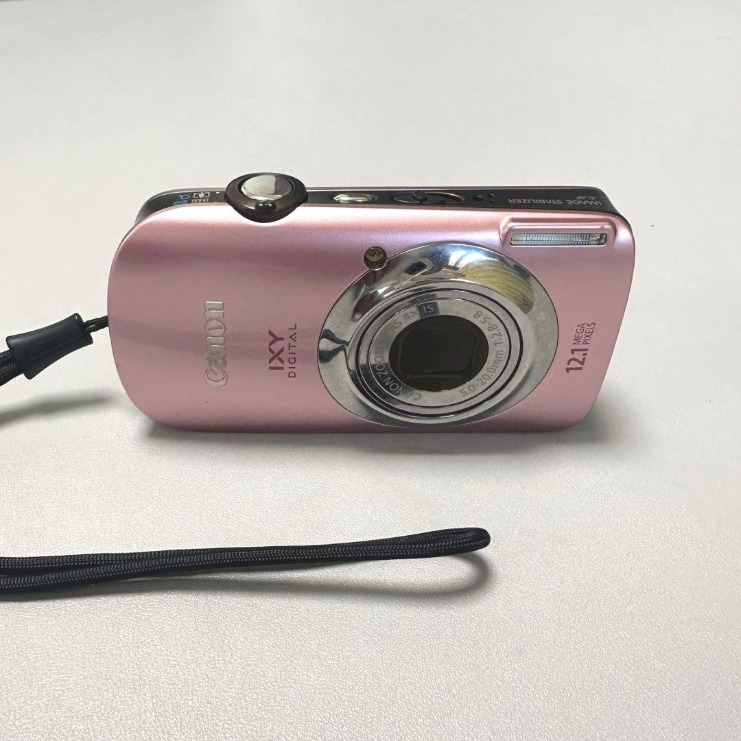 Canon IXY 510IS ピンク　オールドカメラ　オールドコンデジ