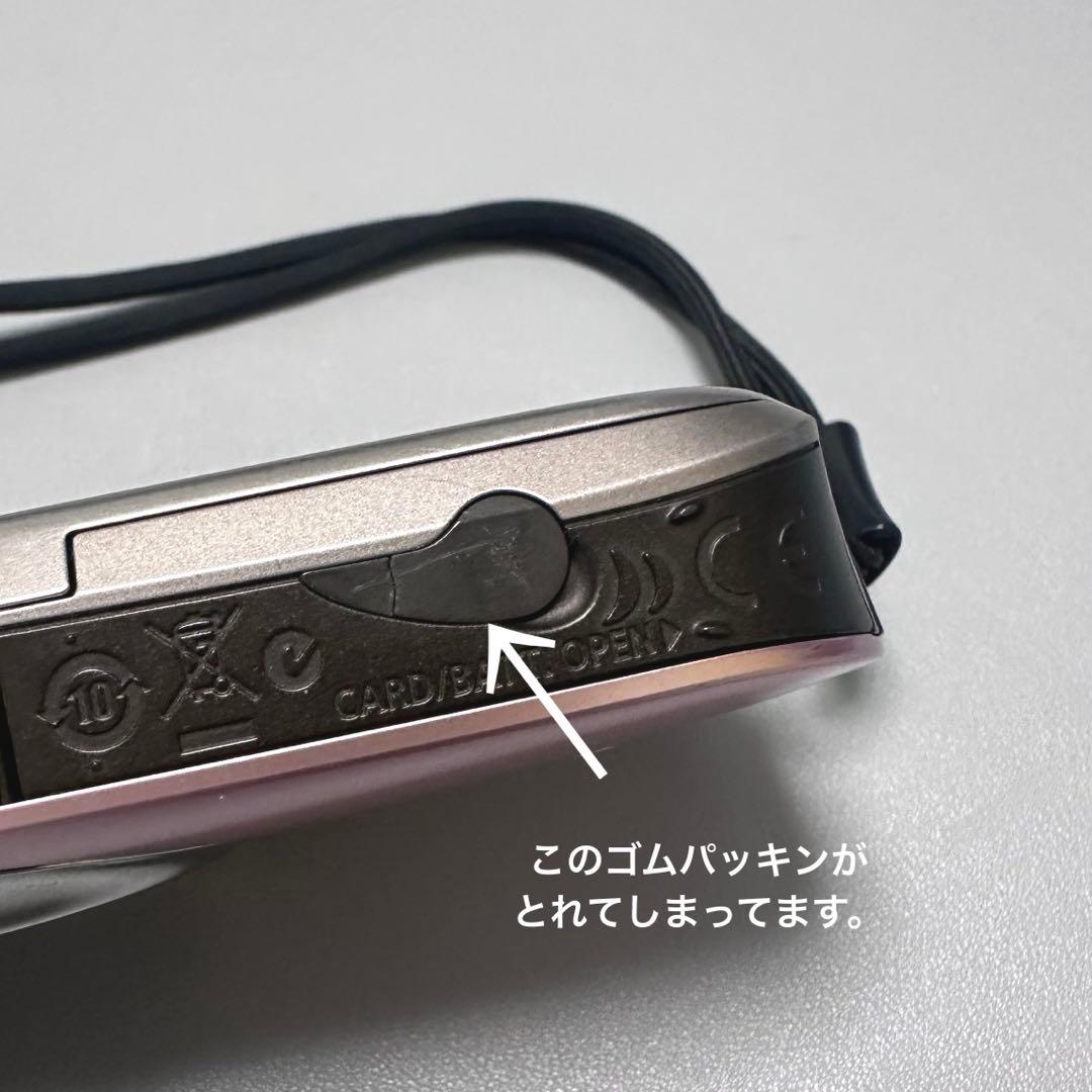 Canon IXY 510IS ピンク　オールドカメラ　オールドコンデジ