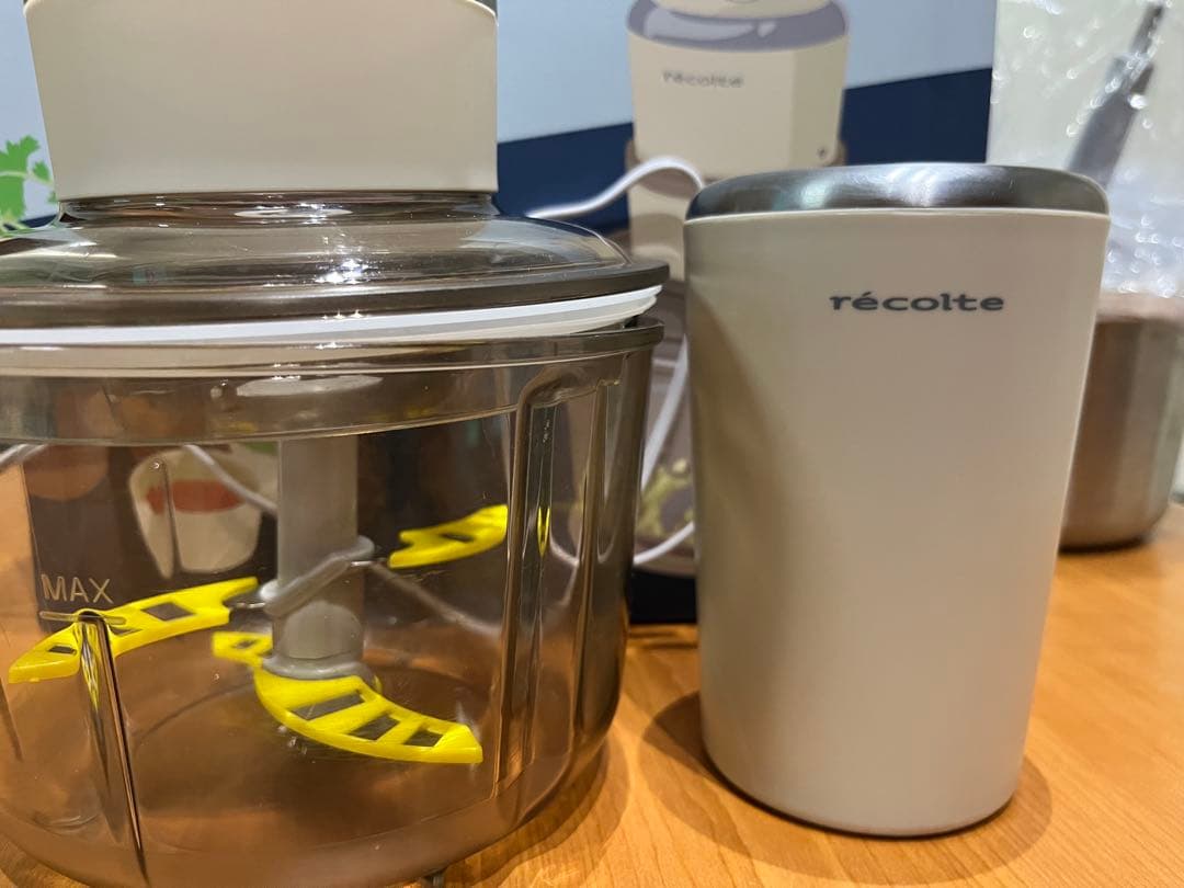 récolte １台7役レコルトフードプロセッサー　コンボ　大容量