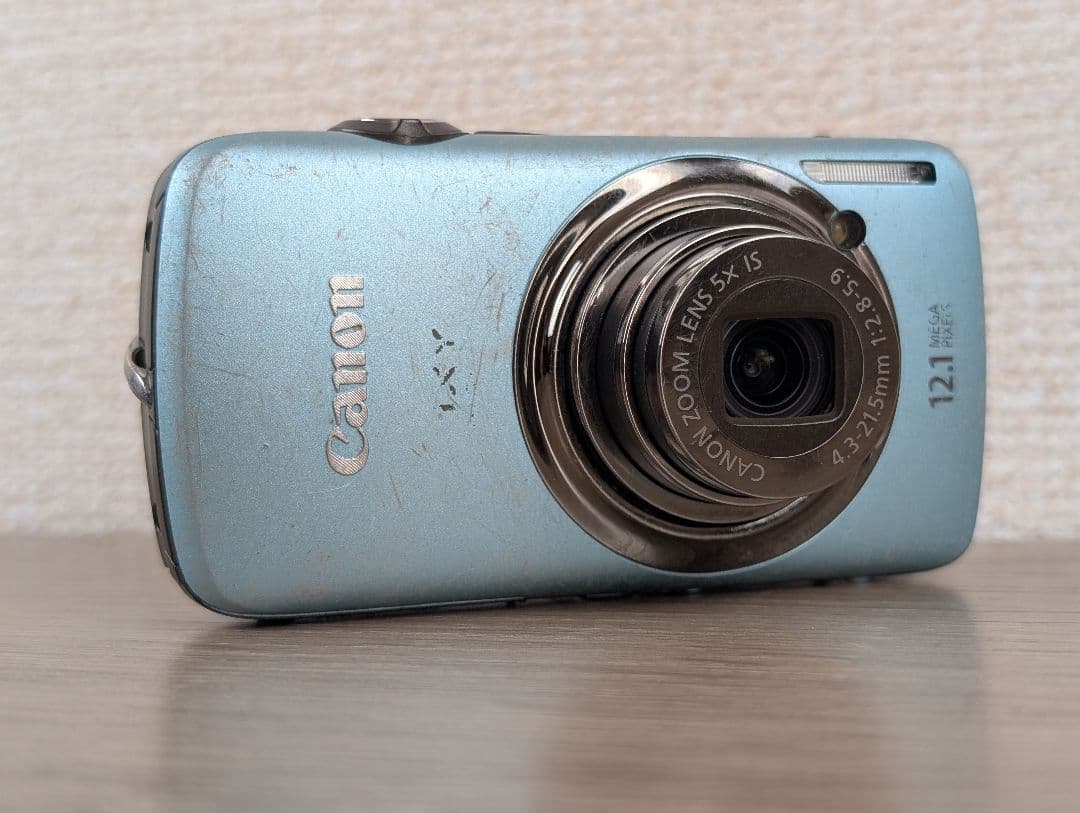 【動作品】Canon キヤノン IXY DIGITAL 930 IS ブルー