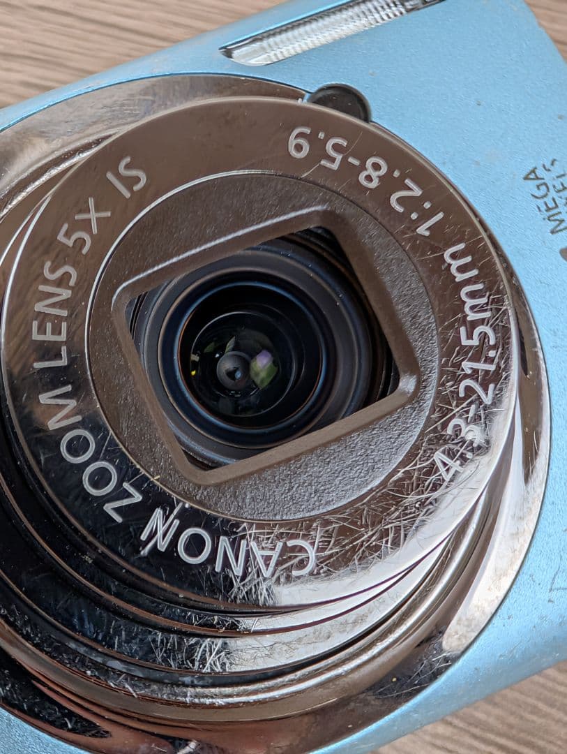 【動作品】Canon キヤノン IXY DIGITAL 930 IS ブルー