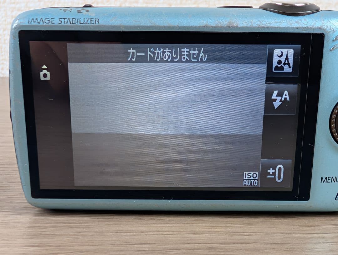 【動作品】Canon キヤノン IXY DIGITAL 930 IS ブルー