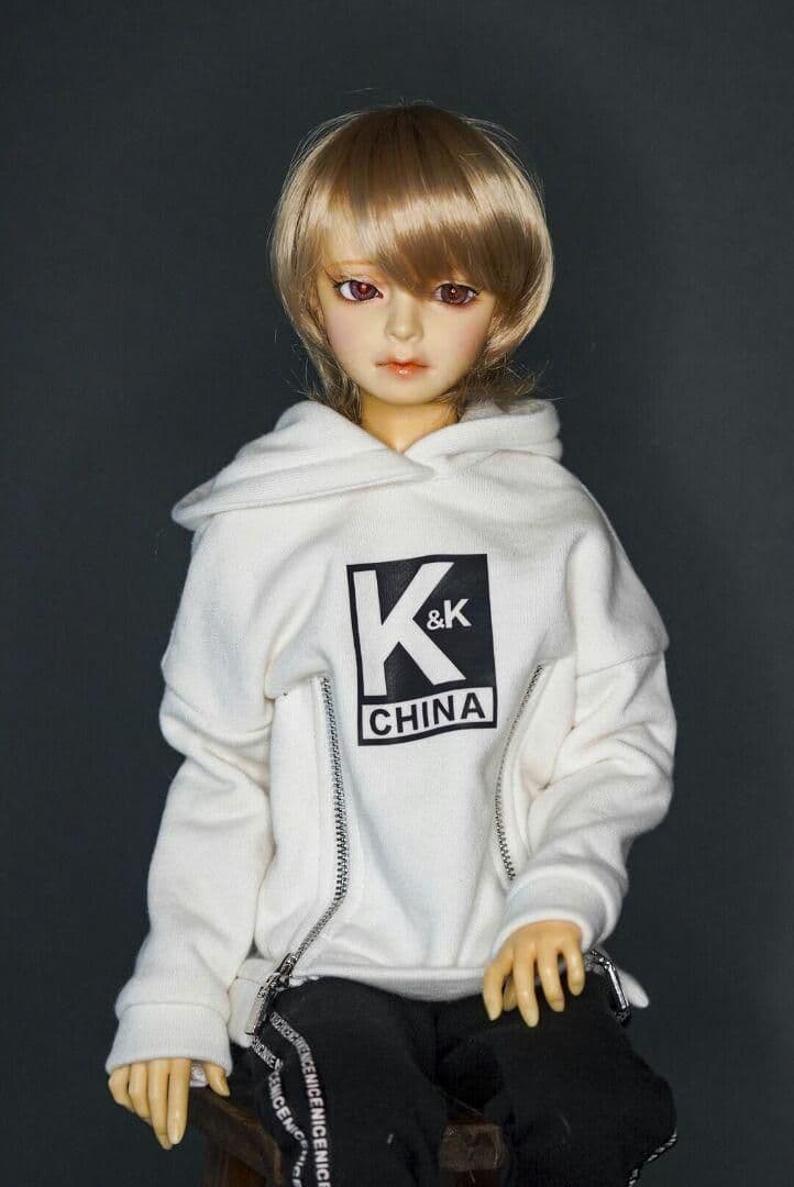 WR16　BJD　1/3　ドール 衣装 パーカー　2点セット　ハンドメイド