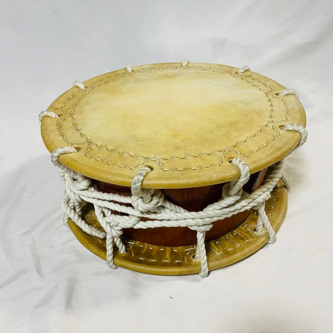締太鼓　和太鼓 木製 直径約35cm