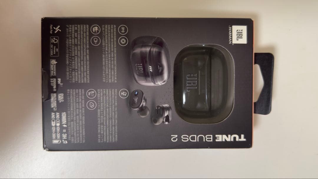 JBL Tune Buds 2 ワイヤレスイヤホン ブラック