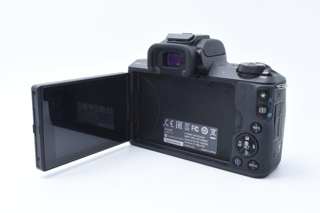 ★美品★ Canon EOS Kiss M 標準レンズセット