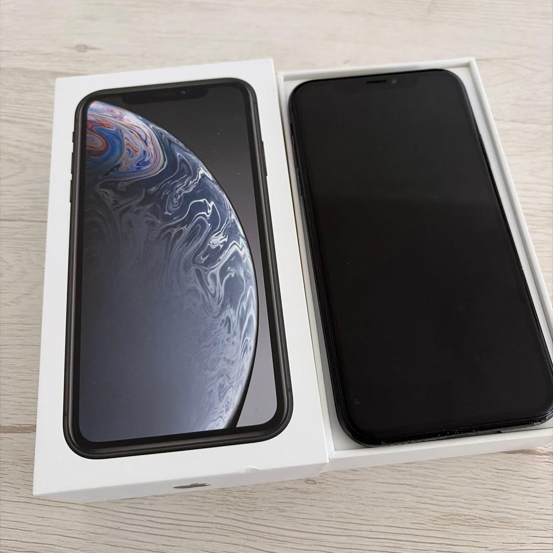 iPhone xr ブラック本体のみ