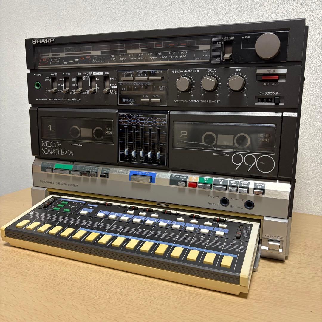 SHARP MR-990 メロディーサーチャーW シャープ キーボード付き