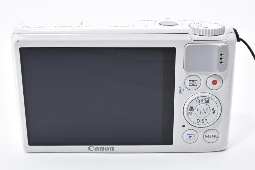 Canon PowerShot S200 ホワイト コンパクトデジタルカメラ