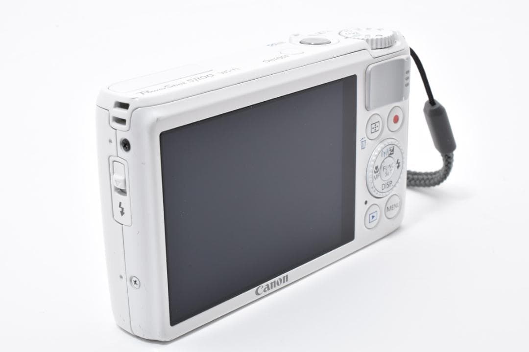 Canon PowerShot S200 ホワイト コンパクトデジタルカメラ