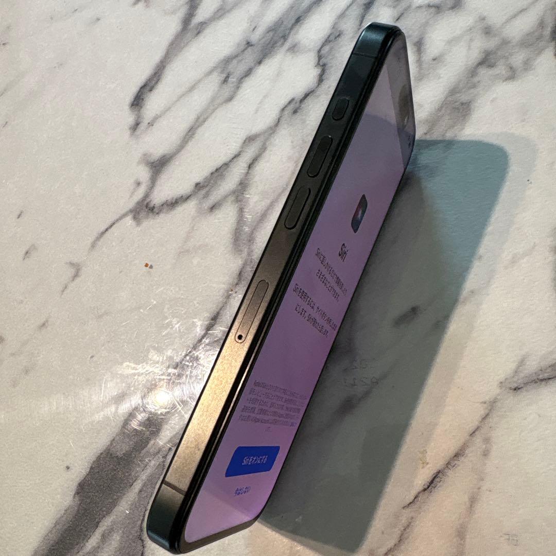 【訳あり動作品】iPhone15 Pro 256GB ブラックチタニウム