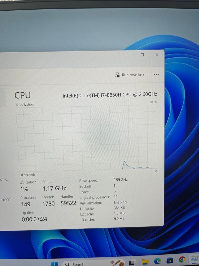 ノートPCケース Dell Precision 5530 I7/32GB/512GB/T1000