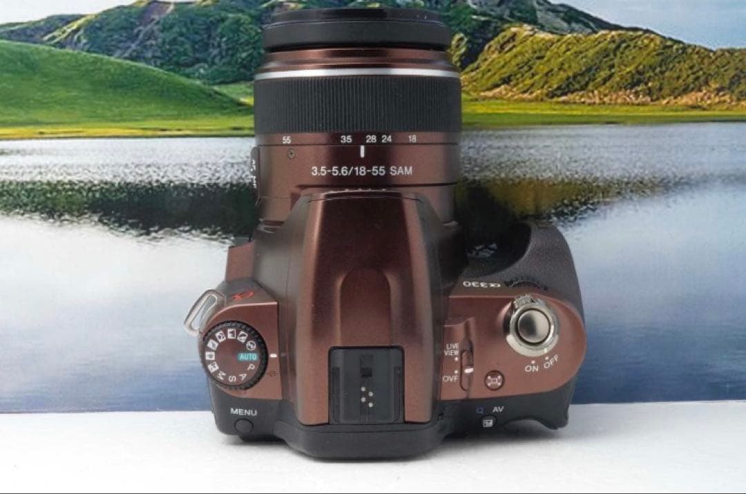 SONY α330 デジタル一眼レフ　希少カラー★完動美品★iPhone転送