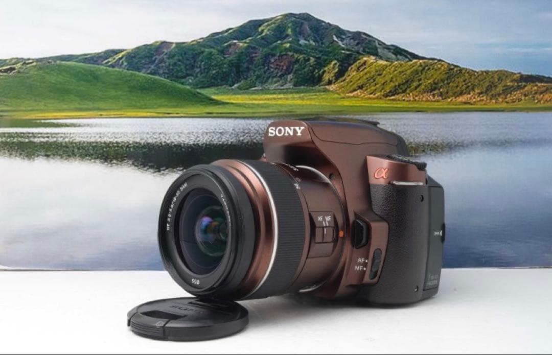 SONY α330 デジタル一眼レフ　希少カラー★完動美品★iPhone転送