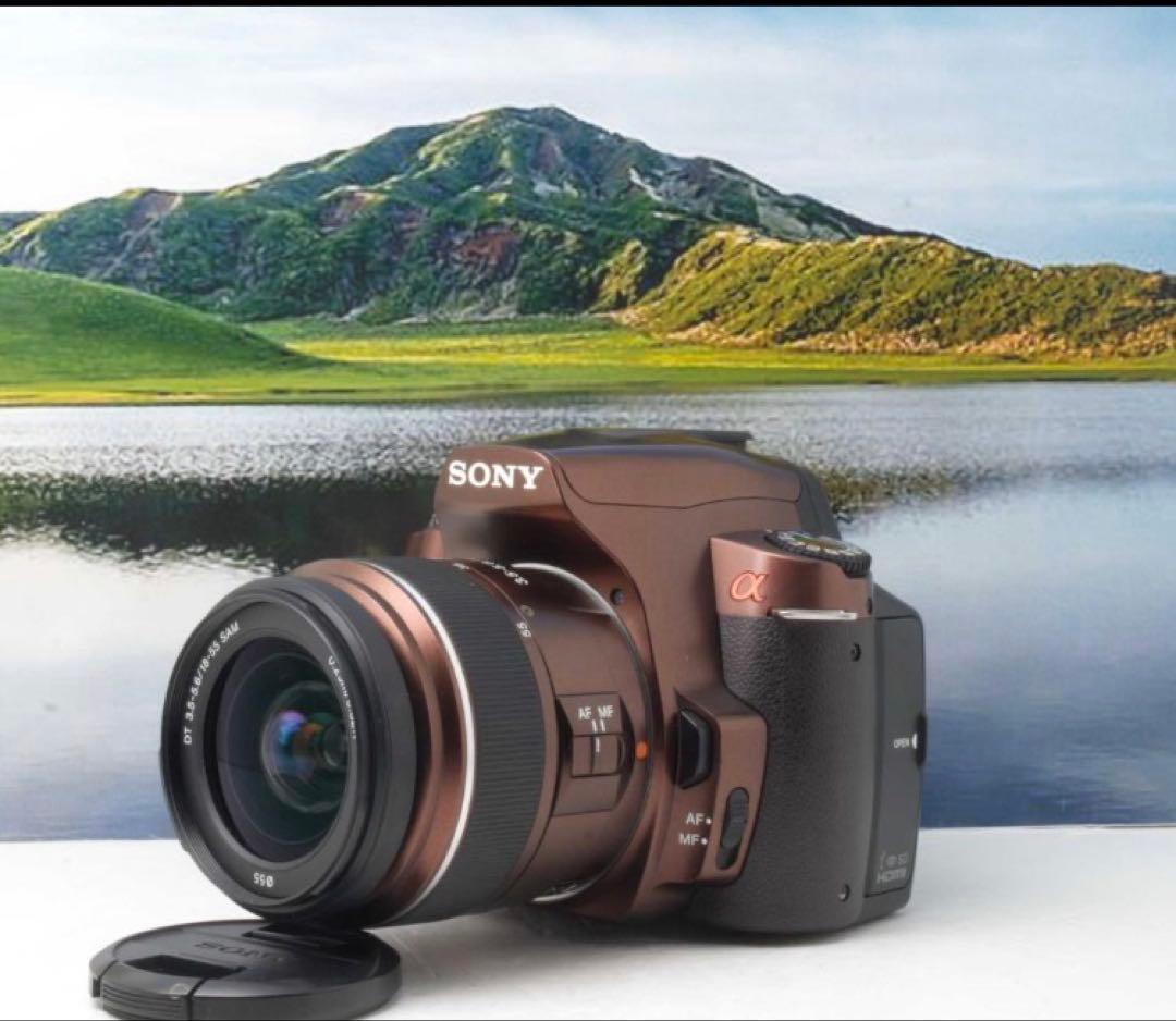 SONY α330 デジタル一眼レフ　希少カラー★完動美品★iPhone転送