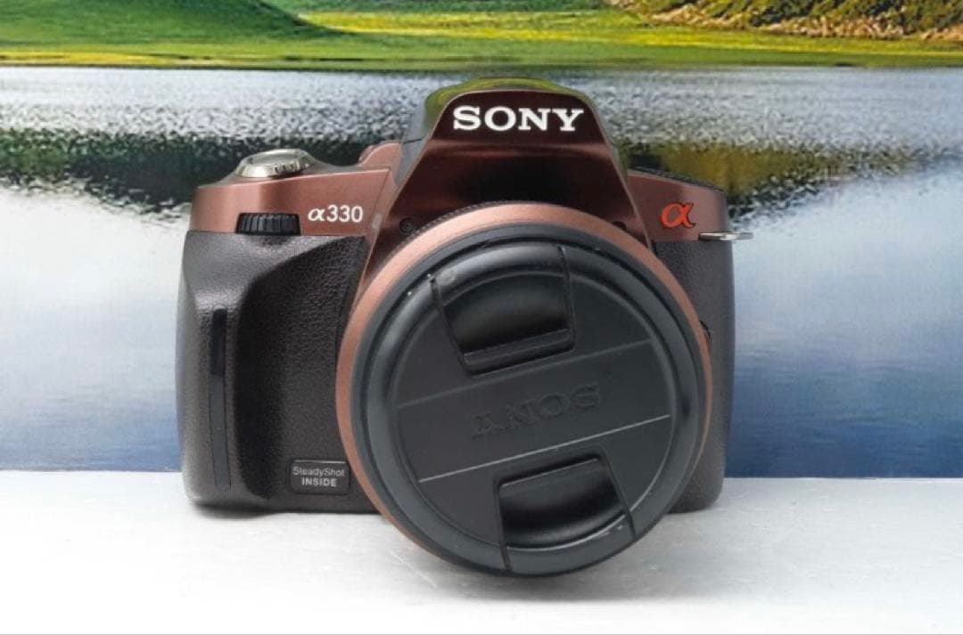SONY α330 デジタル一眼レフ　希少カラー★完動美品★iPhone転送