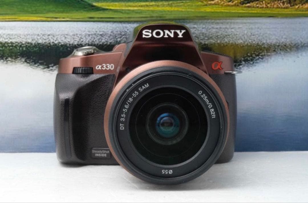SONY α330 デジタル一眼レフ　希少カラー★完動美品★iPhone転送