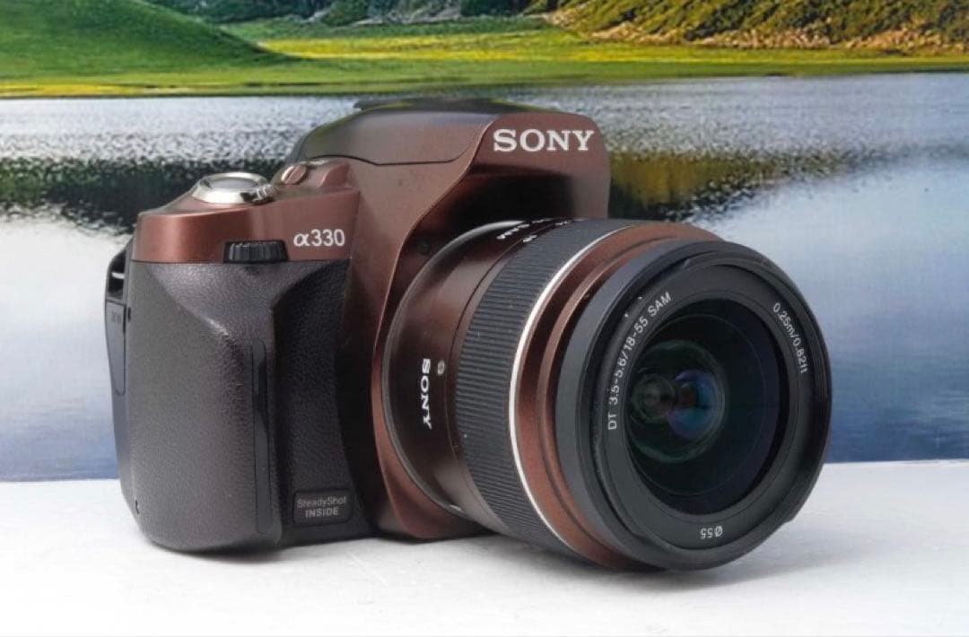 SONY α330 デジタル一眼レフ　希少カラー★完動美品★iPhone転送