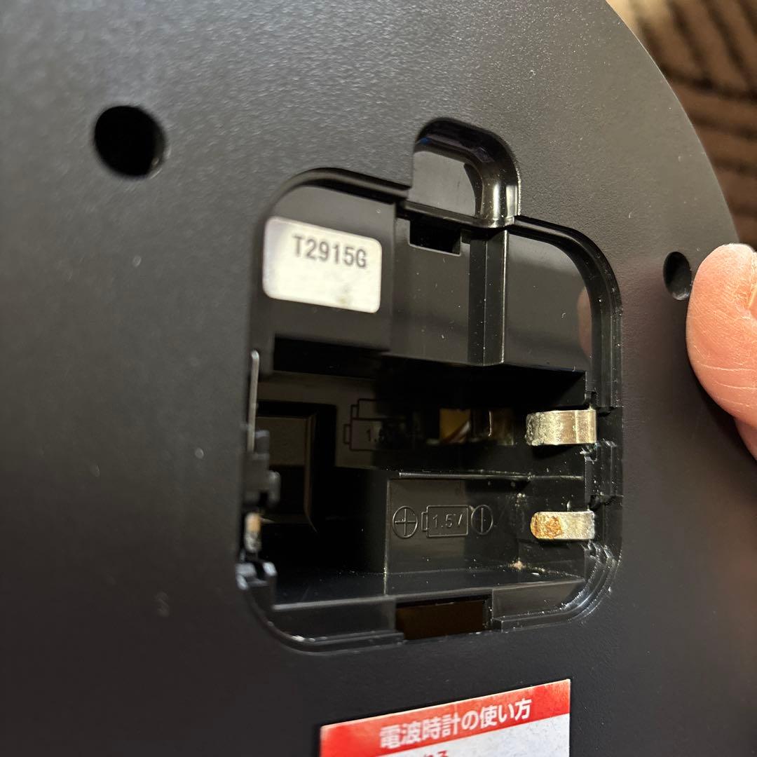 美品シチズン電波時計.毎正時メロディー付12曲、4ＲＮ427.説明書あり