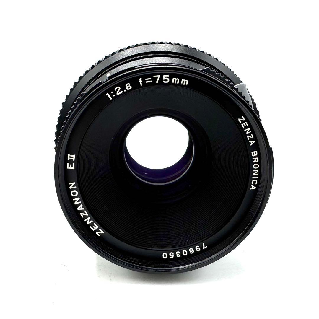 ZENZA BRONICA ETR Si 中判カメラ 75mm F2.8 レンズ