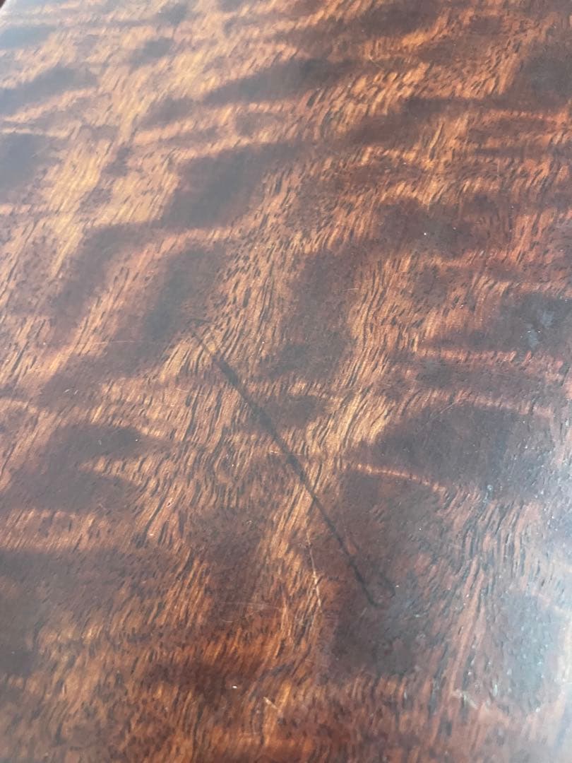 高級唐木　獅子龍彫刻付漆仕上長座卓　150cm幅テーブル一枚板 たのメル便❗️