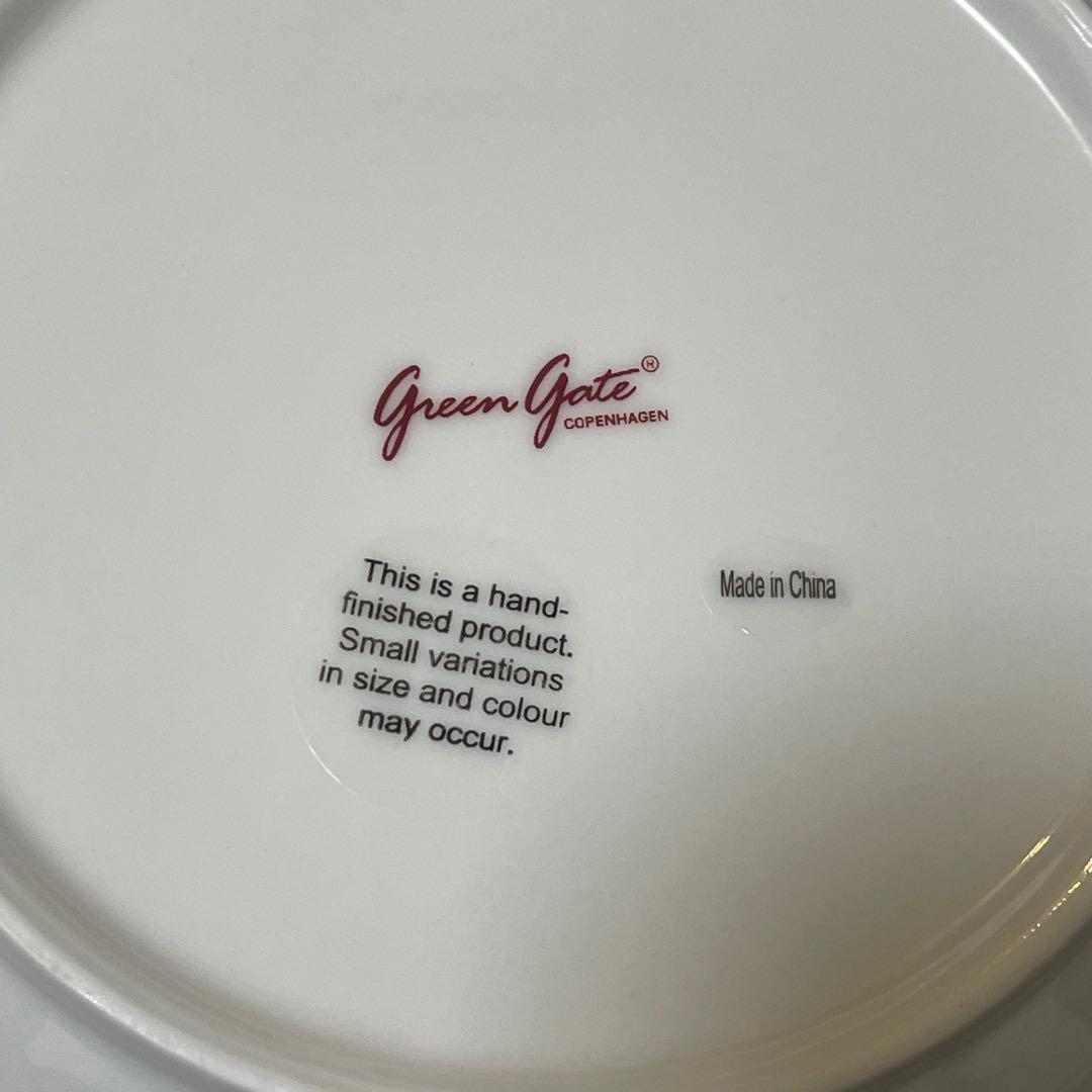 Green Gate 5点セット 平皿 カップ ボウル皿