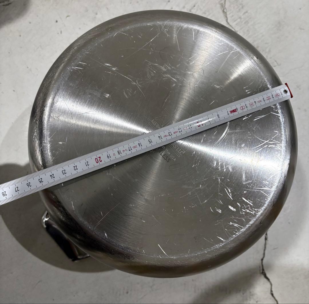 All-Clad オールクラッド　ステンレス・ストックポット　寸銅鍋