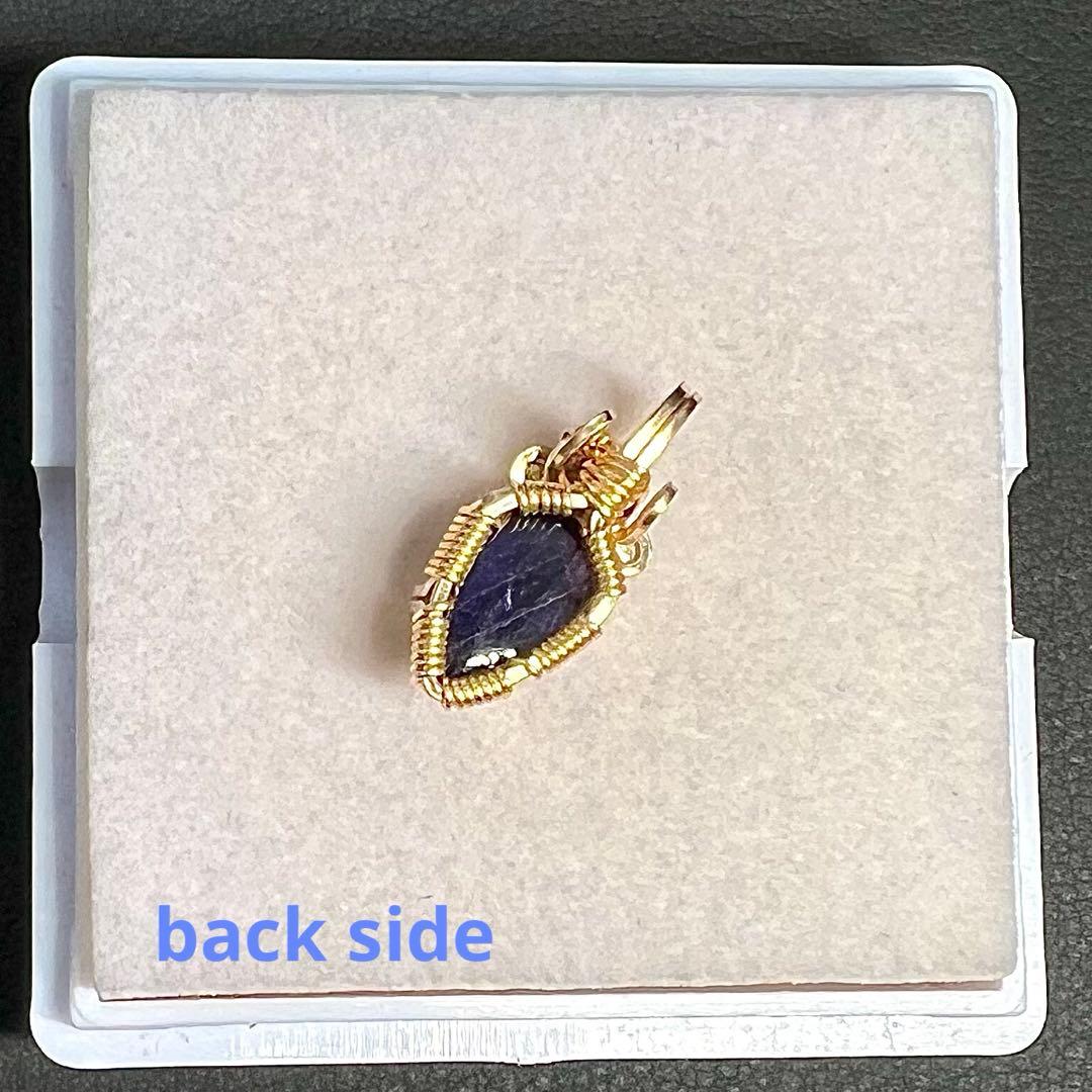 【for Kaya様】アイオライトＰＴ　レインボームーンストーン ピアスチャーム