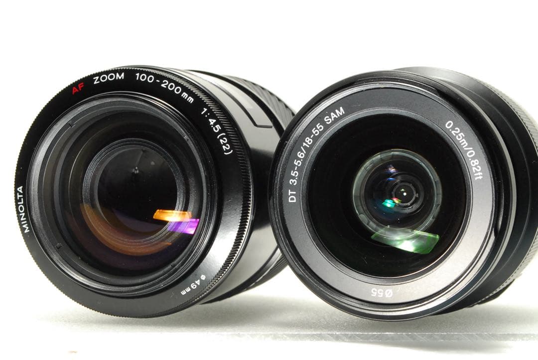 SONY α550 ❤️ダブルレンズ スマホ転送 ソニー 一眼レフ カメラ