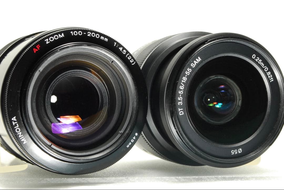 SONY α550 ❤️ダブルレンズ スマホ転送 ソニー 一眼レフ カメラ