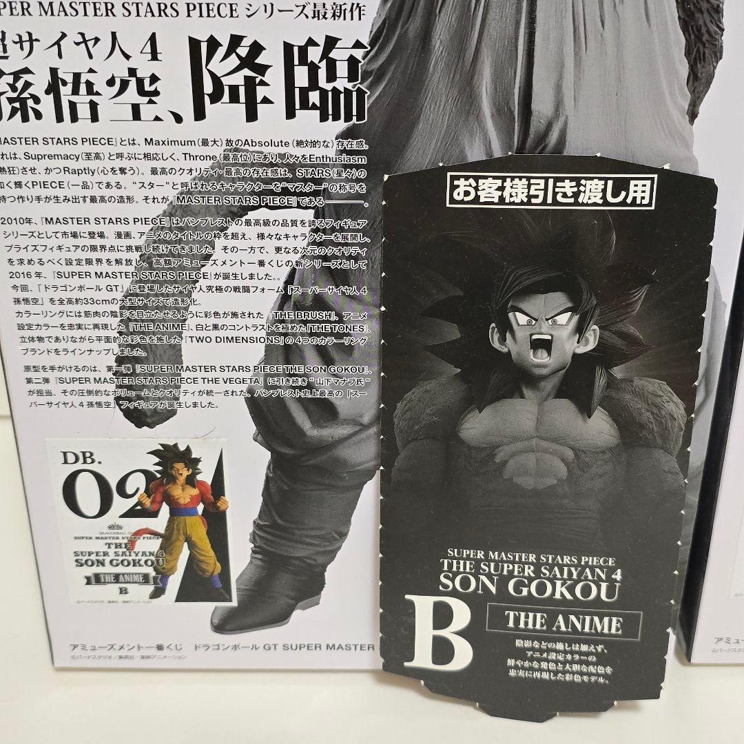 ドラゴンボール　SMSP 一番くじ 超サイヤ人4孫悟空　B賞　C賞セット