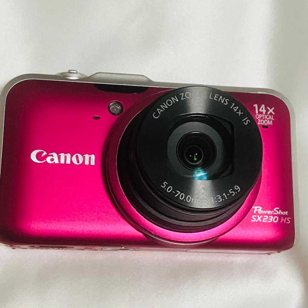 Canon PowerShot SX230 HS キャノン デジカメ レッド