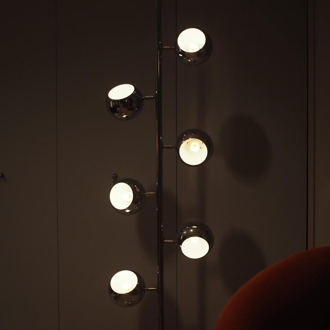 space age floor light / スペースエイジな6灯フロアライト